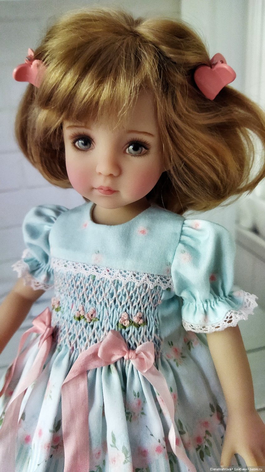 Задумчивая сероглазка — Куклы Dianna Effner (Эффнер) из винила: Little Darling (фото 10)