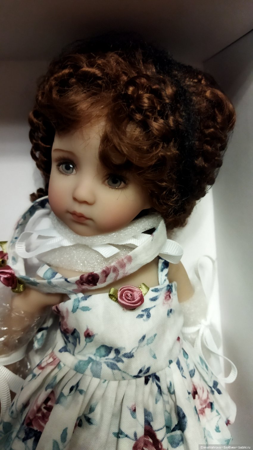 Задумчивая сероглазка — Куклы Dianna Effner (Эффнер) из винила: Little Darling (фото 2)