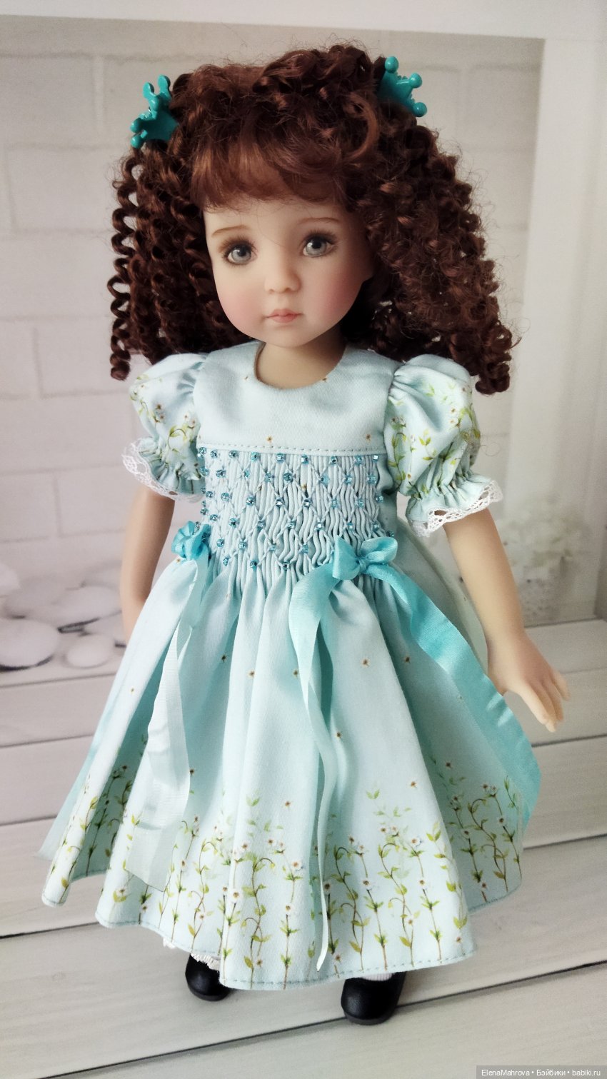 Задумчивая сероглазка — Куклы Dianna Effner (Эффнер) из винила: Little Darling (фото 6)