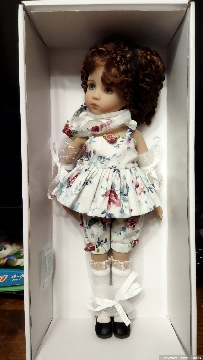Задумчивая сероглазка — Куклы Dianna Effner (Эффнер) из винила: Little Darling