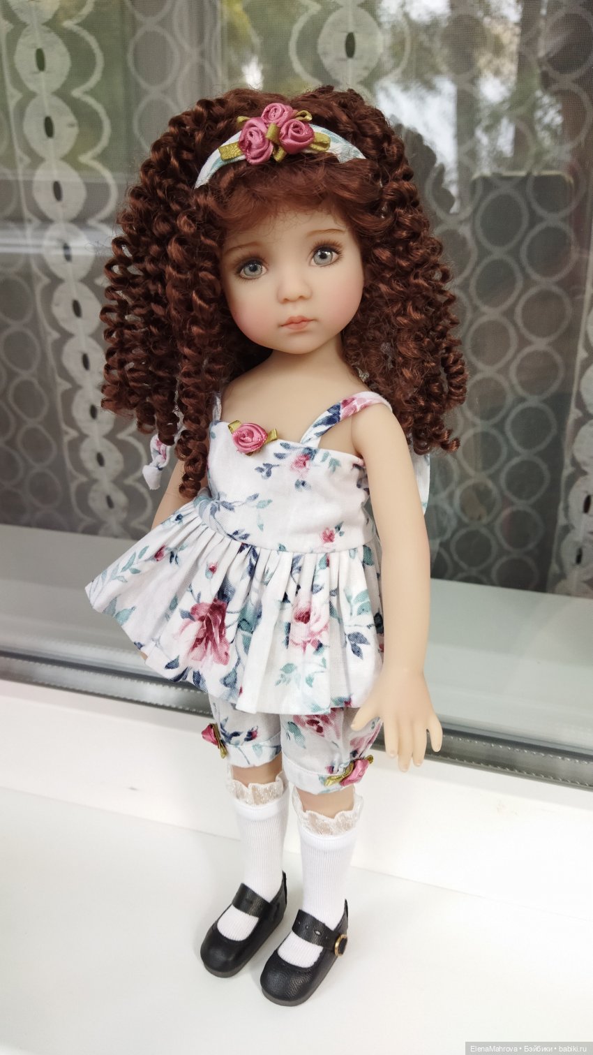 Задумчивая сероглазка — Куклы Dianna Effner (Эффнер) из винила: Little Darling (фото 3)