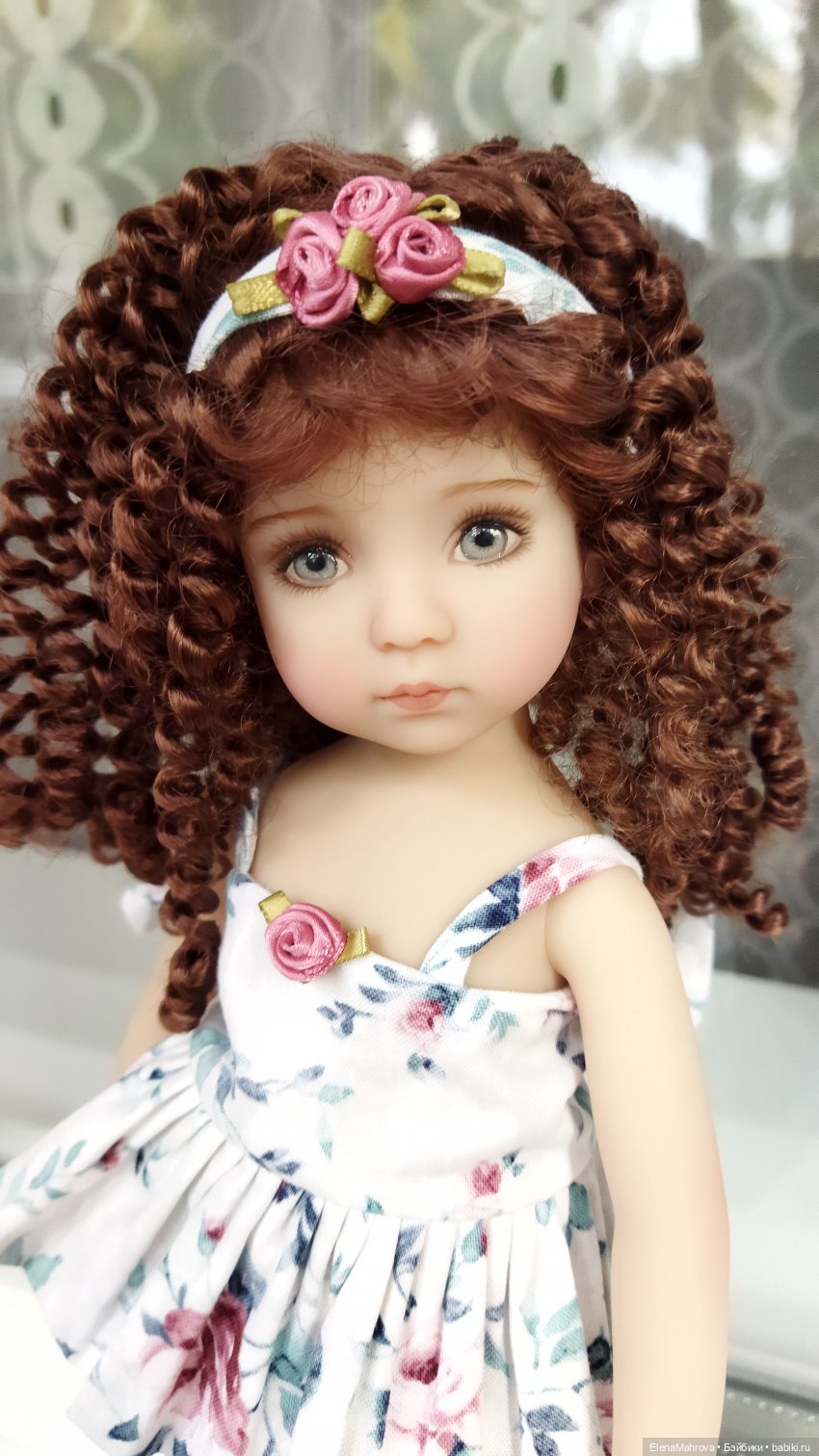 Задумчивая сероглазка — Куклы Dianna Effner (Эффнер) из винила: Little Darling (фото 4)