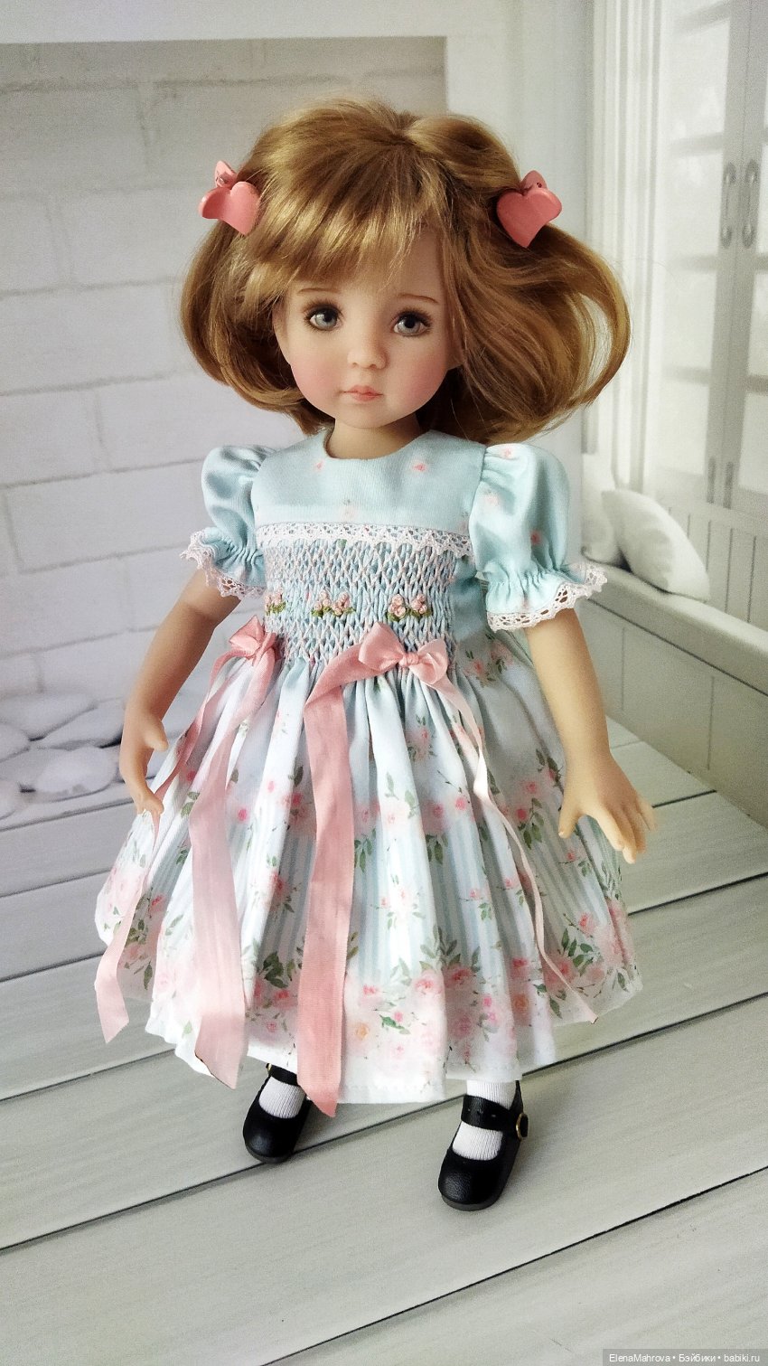Задумчивая сероглазка — Куклы Dianna Effner (Эффнер) из винила: Little Darling (фото 9)