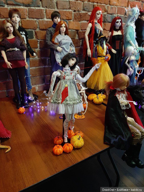 Хэллоуинская вечеринка: тыквы, звери, птицы и духи (фото 4)