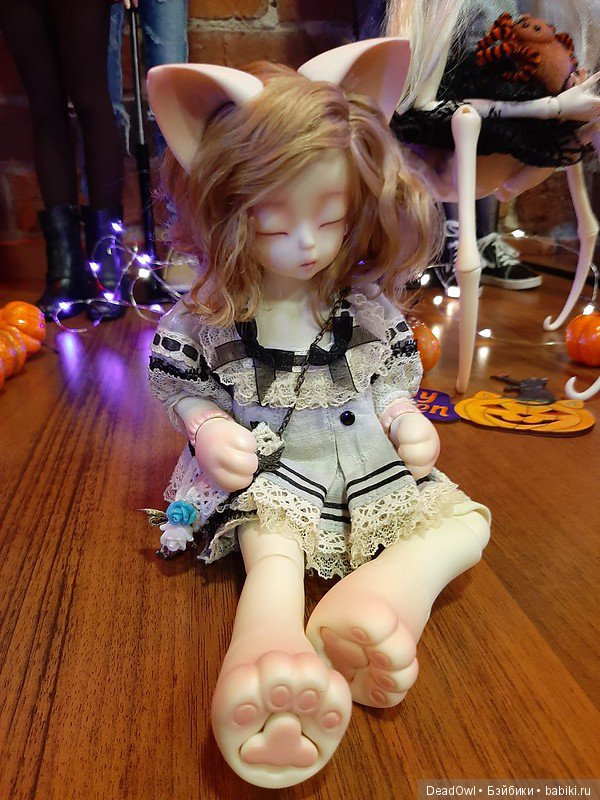 Хэллоуинская вечеринка: тыквы, звери, птицы и духи (фото 10)