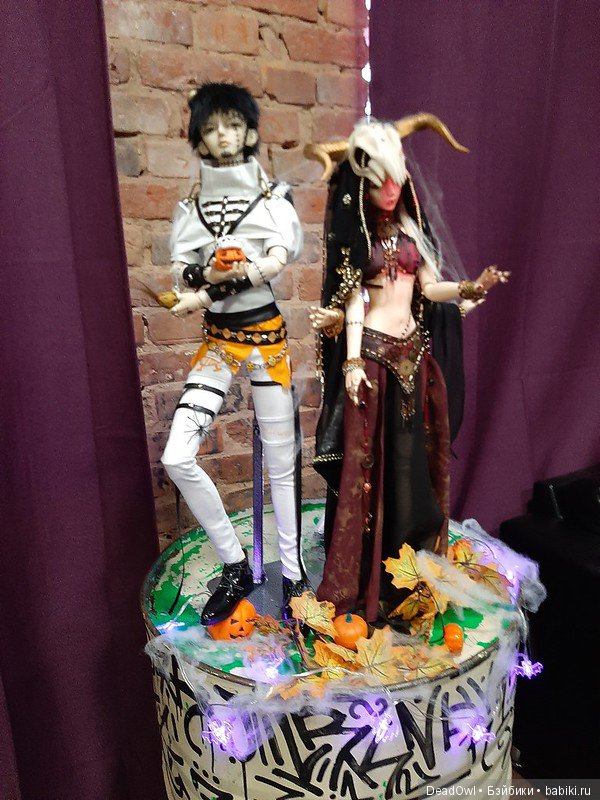 Хэллоуинская вечеринка: тыквы, звери, птицы и духи (фото 6)