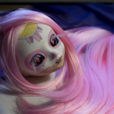 Самые прекрасные розовые волосы на свете..