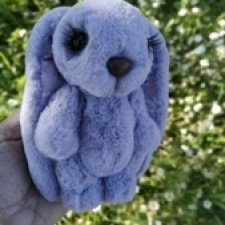 Зайчик  с красивой шёрсткой