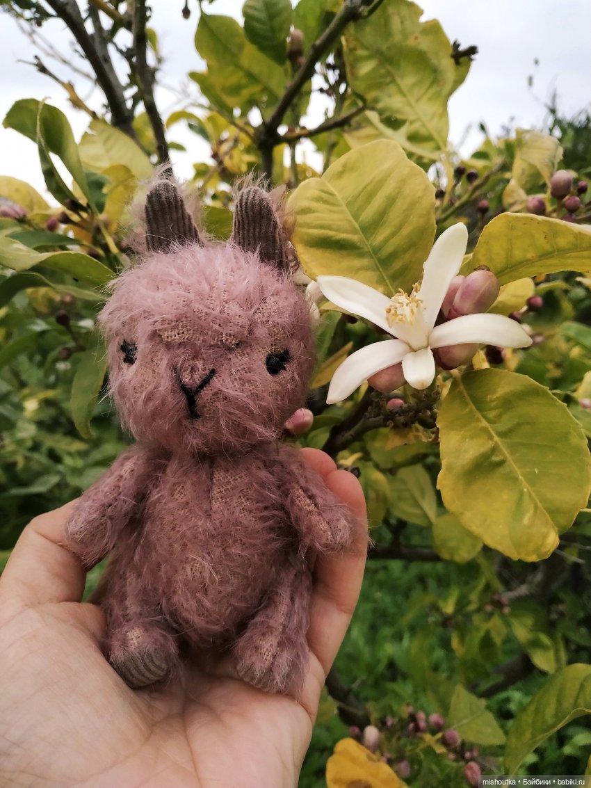 Заенька Вишенка — Авторские мишки Тедди и друзья: фото