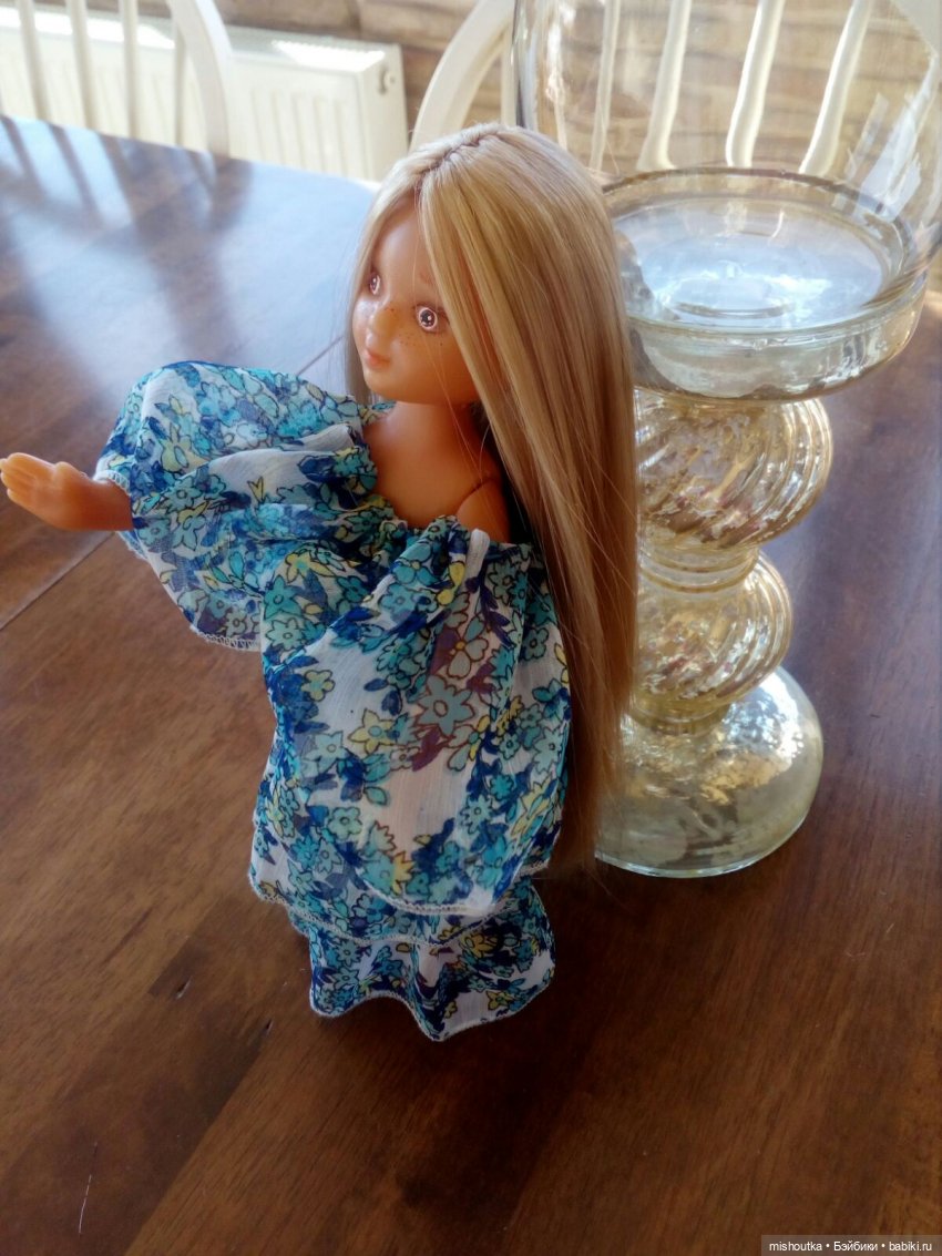 Первый парик для куклы Алёнки своими руками (фото 6)