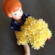 Маленькая куколка Олеся приехала к нам домой