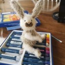 Родившийся заяц под Пасху