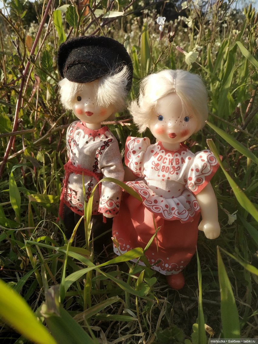 Советские куколки Олимпиада 80 "сладкая парочка" (фото 9)