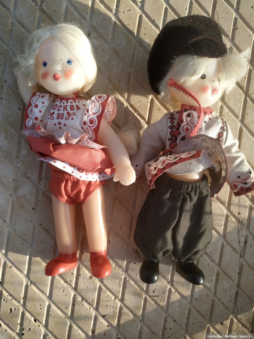 Советские куколки Олимпиада 80 "сладкая парочка" (фото 7)