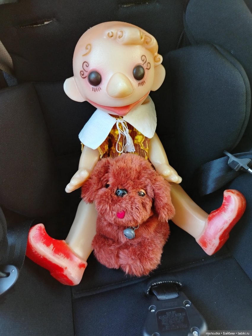 Синеглазка и Буратино | Бэйбики Синеглазка и Буратино — Советские винтажные куклы (СССР): Ленигрушка