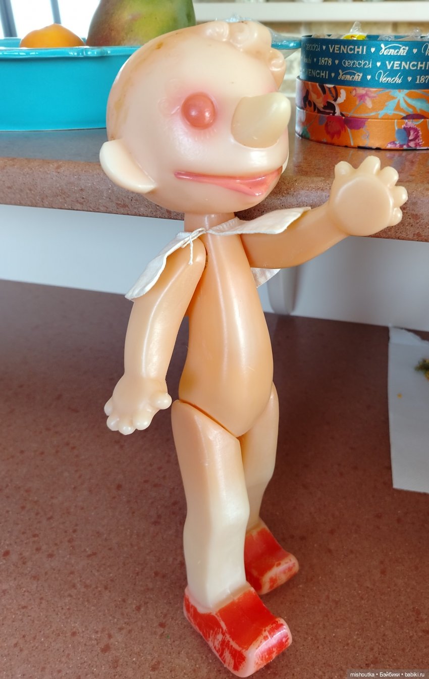 Синеглазка и Буратино | Бэйбики Синеглазка и Буратино — Советские винтажные куклы (СССР): Ленигрушка