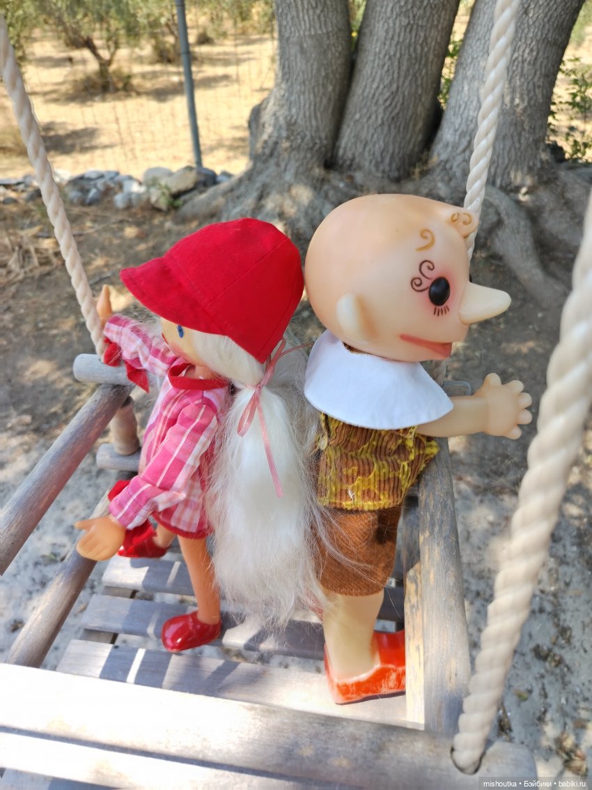 Синеглазка и Буратино | Бэйбики Синеглазка и Буратино — Советские винтажные куклы (СССР): Ленигрушка
