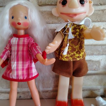 Синеглазка и Буратино