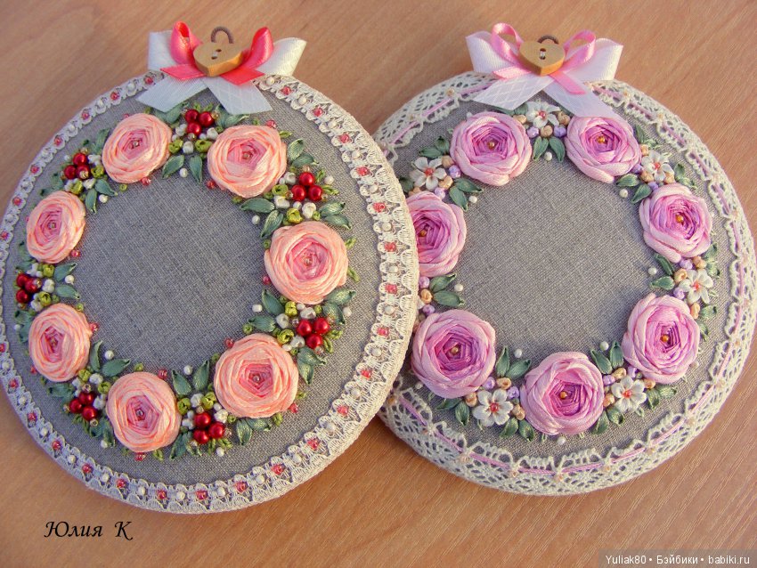 Моё творчество - вышивка лентами (фото 7)