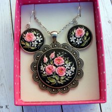 Моё творчество - вышивка лентами 2. Украшения