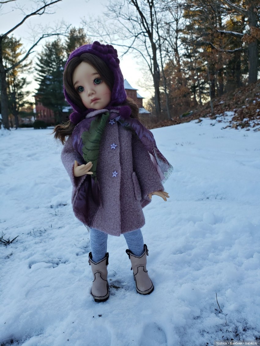 Немножко зимних прогулок в городке и возле дома (фото 6)