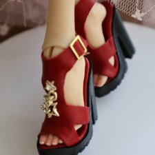 Босоножки для heroes 1/4 М. Пикуновой и Tender creation S2