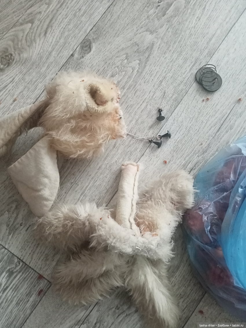 Возвращение Тотошки — Реставрация и преображение кукол: ремонт (фото 4)