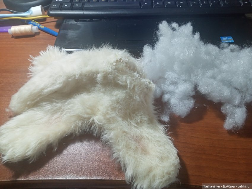 Возвращение Тотошки — Реставрация и преображение кукол: ремонт (фото 10)