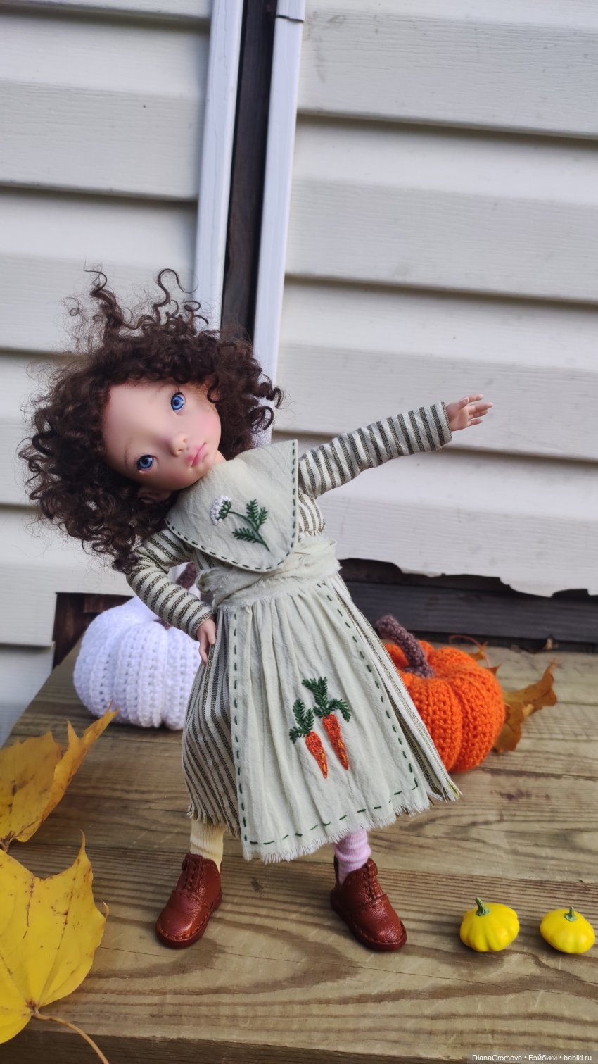 Осенний денёк — Куклы Tafidolls (Татьяна Филенко): российские BJD (БЖД) (фото 4)