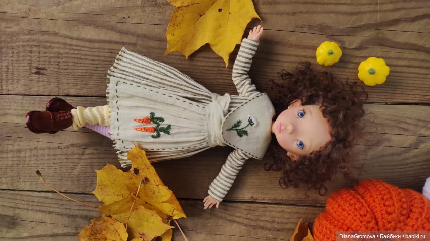 Осенний денёк — Куклы Tafidolls (Татьяна Филенко): российские BJD (БЖД) (фото 5)