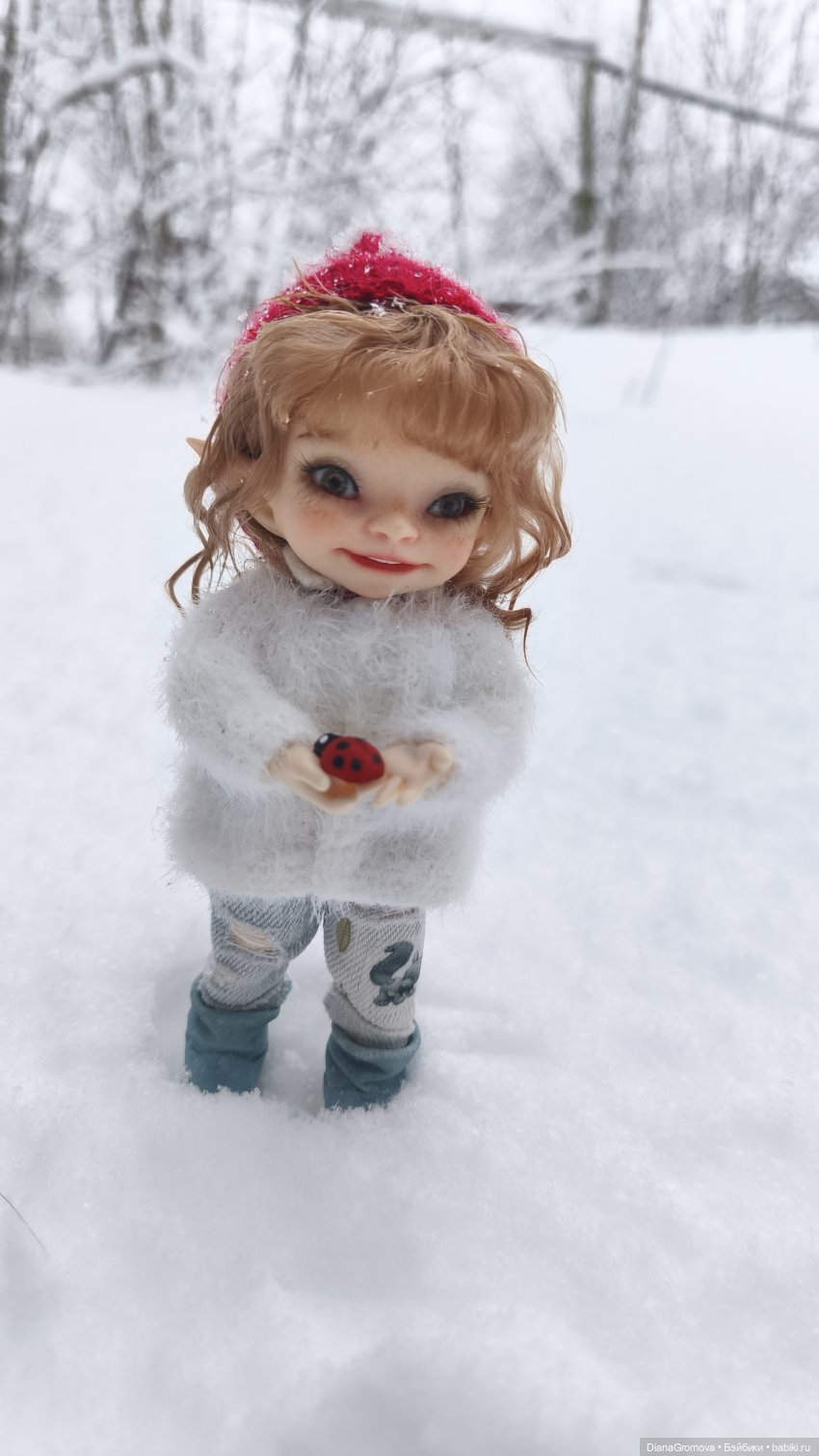Лесной эльф зимой — Куклы Fairyland (ФэйриЛэнд): BJD (БЖД) (фото 5)
