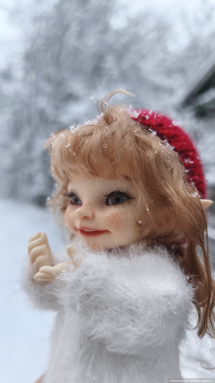 Лесной эльф зимой — Куклы Fairyland (ФэйриЛэнд): BJD (БЖД) (фото 3)