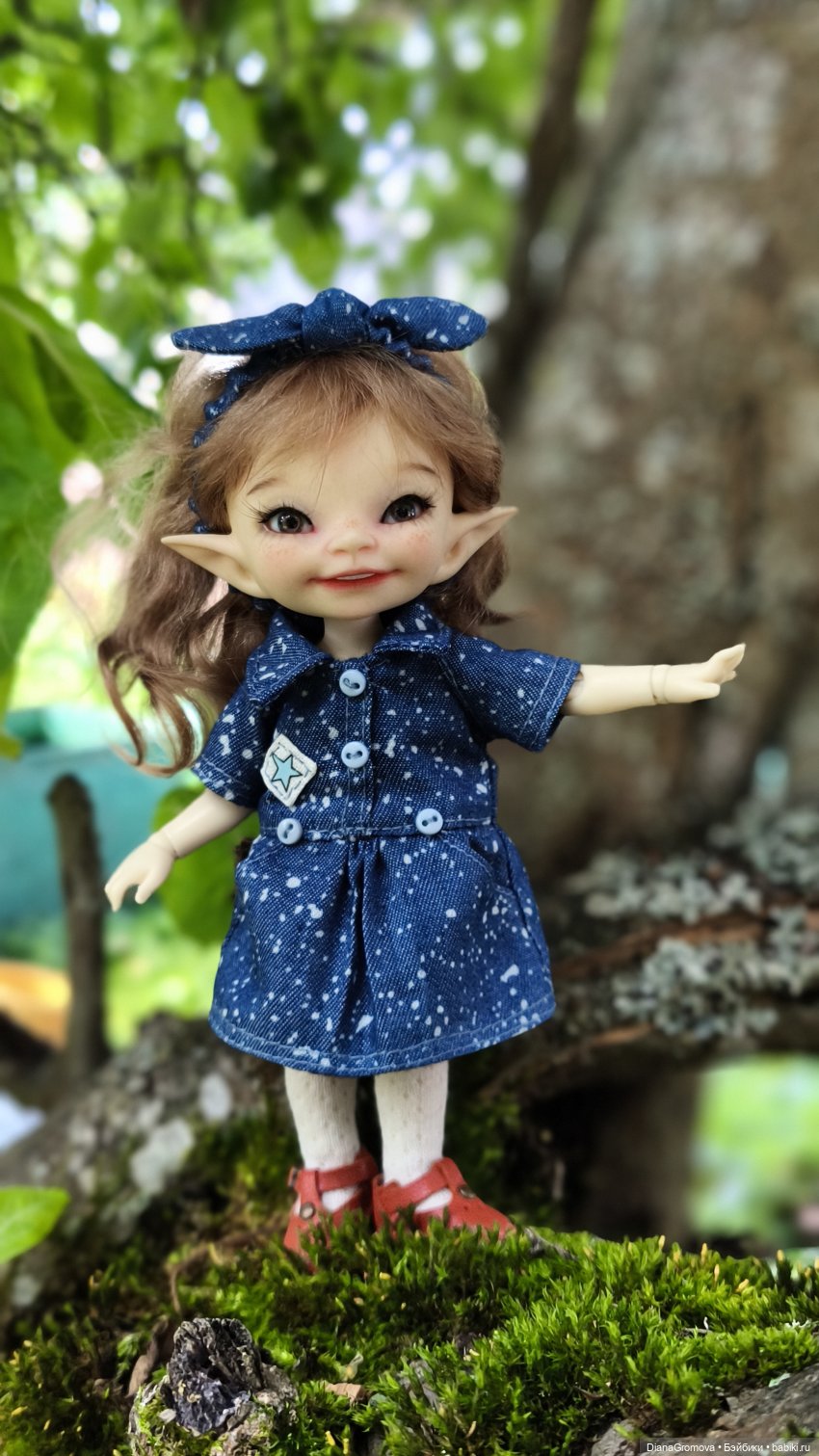 Зося на дереве — Куклы Fairyland (ФэйриЛэнд): BJD (БЖД) (фото 3)