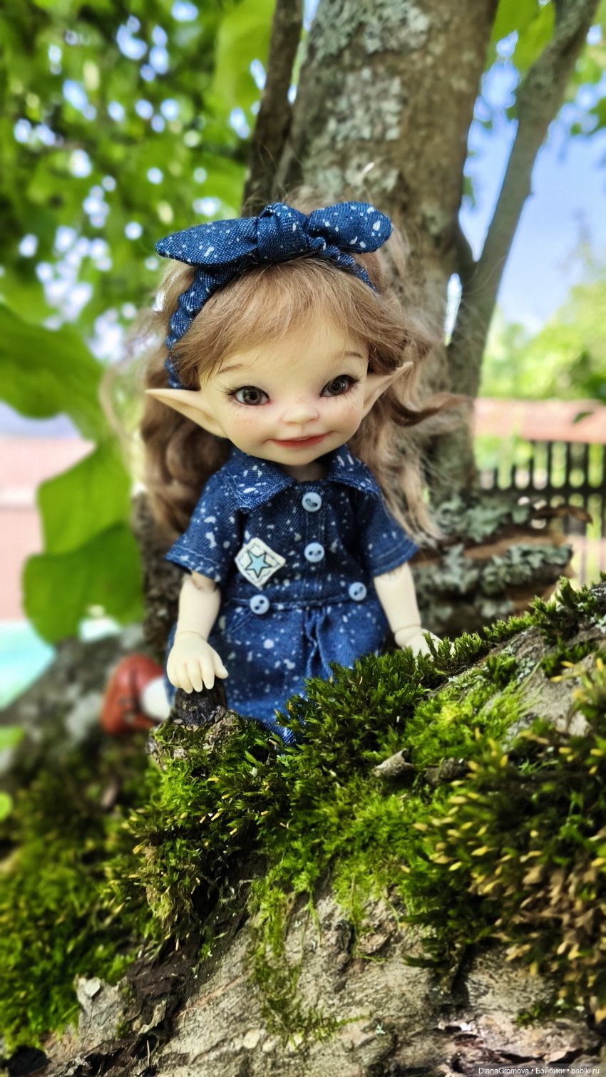 Зося на дереве — Куклы Fairyland (ФэйриЛэнд): BJD (БЖД) (фото 2)