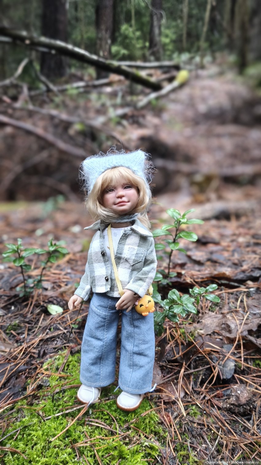 Прогулка цыплёнка | Бэйбики Прогулка цыплёнка — Куклы Dart dolls (Анна Шиткина): российские BJD (БЖД) (фото 3)