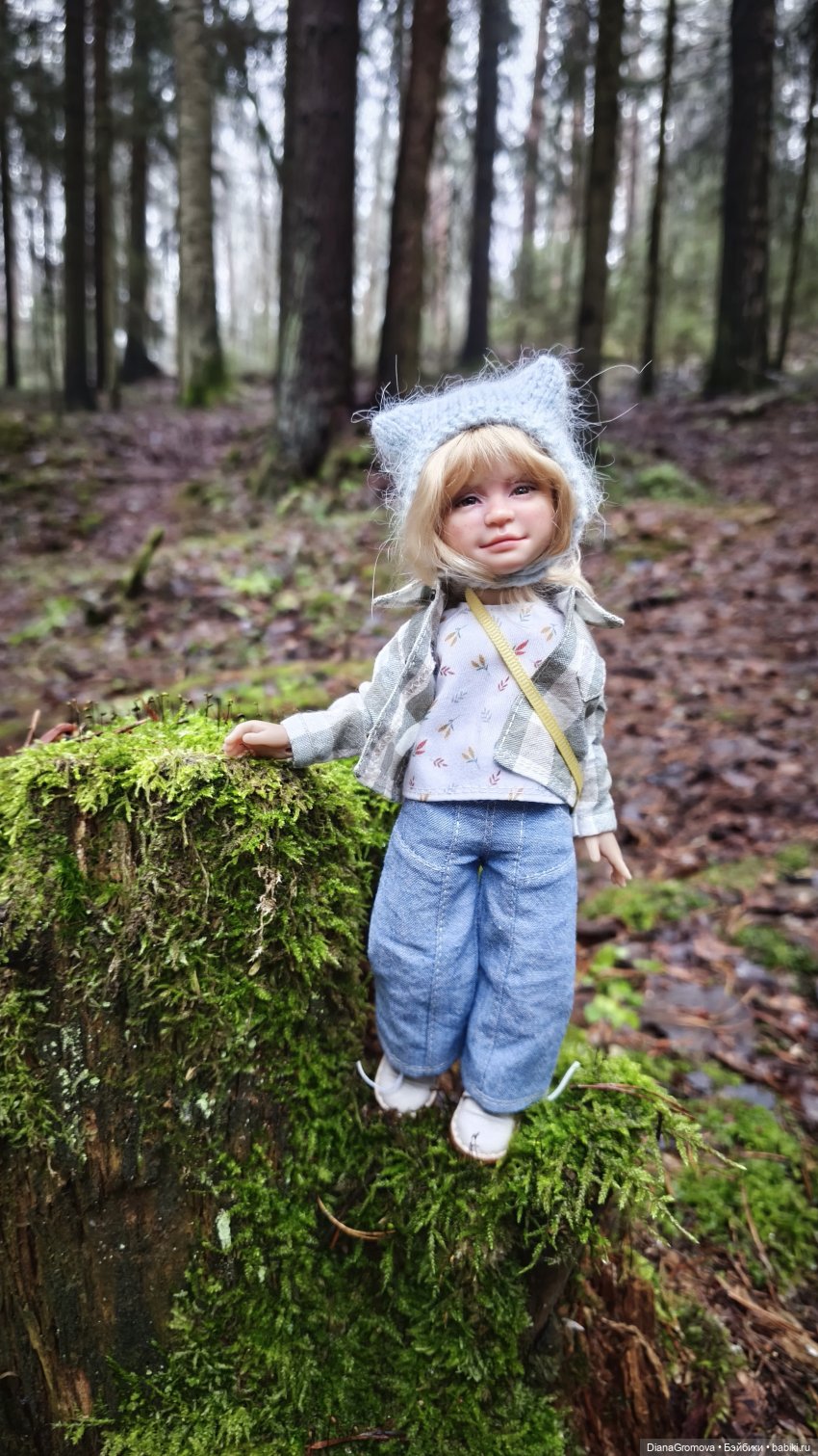 Прогулка цыплёнка | Бэйбики Прогулка цыплёнка — Куклы Dart dolls (Анна Шиткина): российские BJD (БЖД)