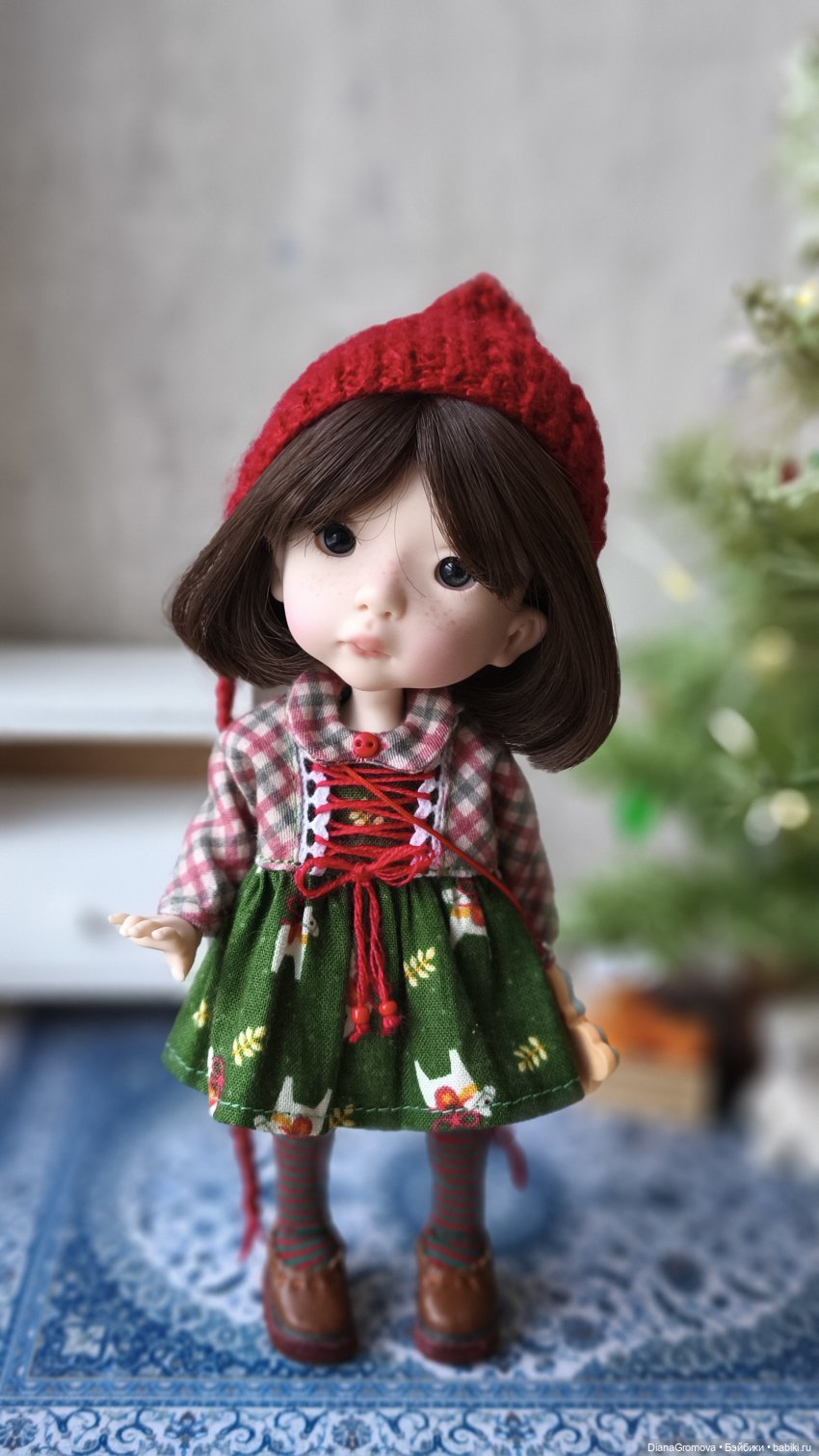 Новогодний подарочек — Куклы Tafidolls (Татьяна Филенко): российские BJD (БЖД)