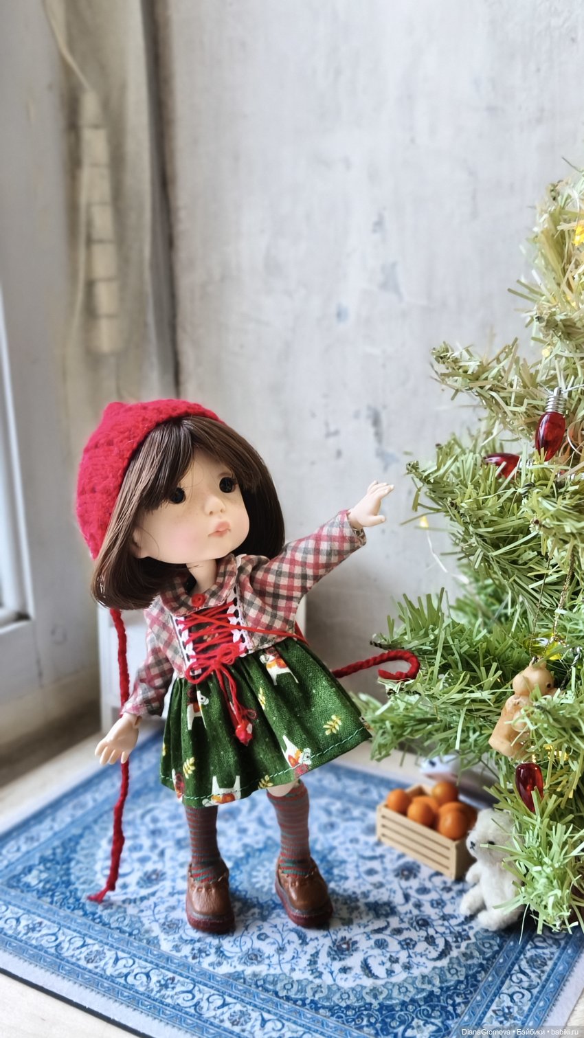 Новогодний подарочек — Куклы Tafidolls (Татьяна Филенко): российские BJD (БЖД) (фото 4)