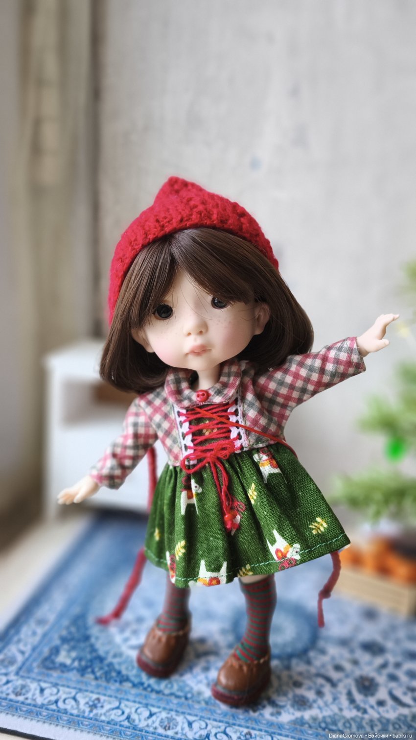 Новогодний подарочек — Куклы Tafidolls (Татьяна Филенко): российские BJD (БЖД) (фото 3)