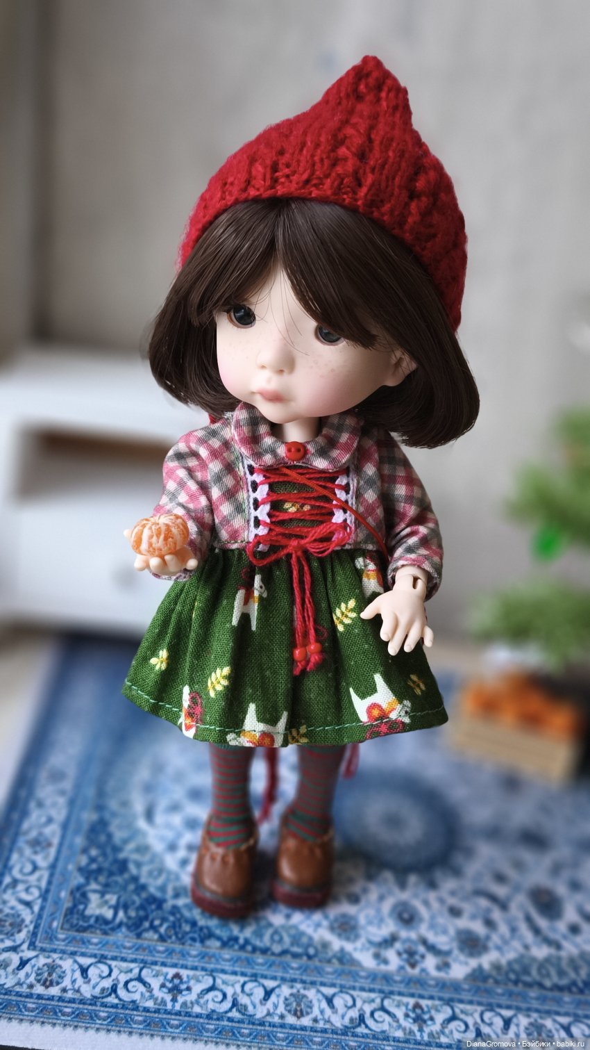 Новогодний подарочек — Куклы Tafidolls (Татьяна Филенко): российские BJD (БЖД) (фото 2)