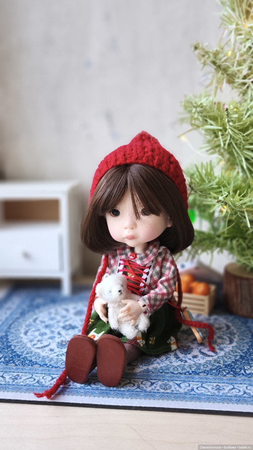 Новогодний подарочек — Куклы Tafidolls (Татьяна Филенко): российские BJD (БЖД) (фото 6)