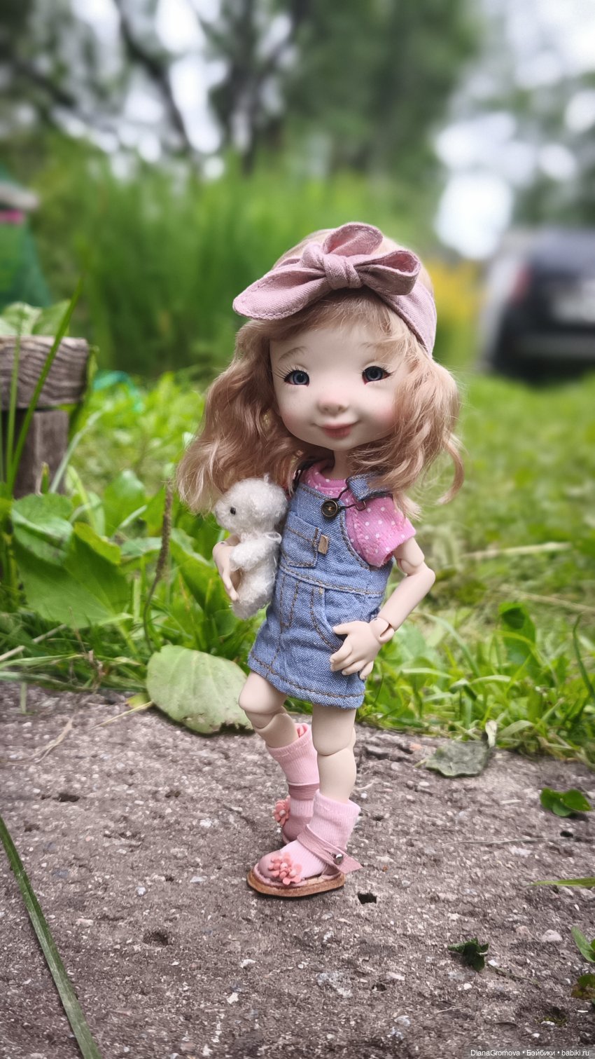 Люси и дача — Куклы Tafidolls (Татьяна Филенко): российские BJD (БЖД) (фото 2)