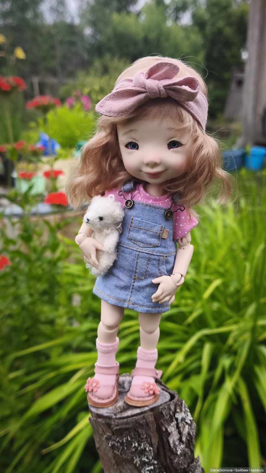 Люси и дача — Куклы Tafidolls (Татьяна Филенко): российские BJD (БЖД)