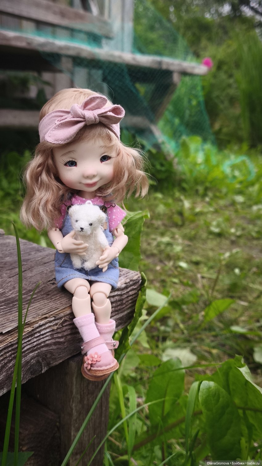 Люси и дача — Куклы Tafidolls (Татьяна Филенко): российские BJD (БЖД) (фото 3)