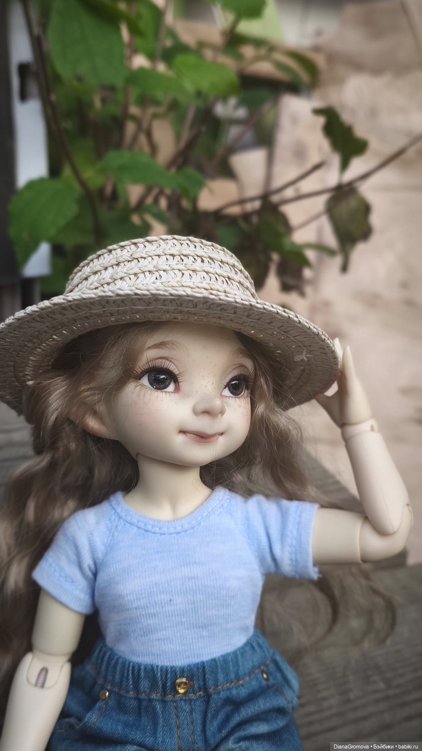 Пэни с шляпкой — Куклы Fairyland (ФэйриЛэнд): BJD (БЖД) (фото 4)