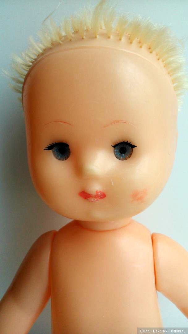 Скажи, откуда ты взялась — Ремонт кукол СССР и ГДР (немок): чернота (фото 6)