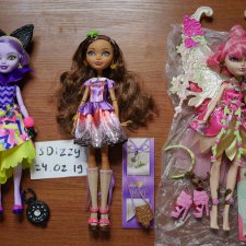 Редкие куклы Ever After High:Kitty Cheshire,Cedar Wood,C.A.Cupid,Briar Beauty,Ginger Breadhouse