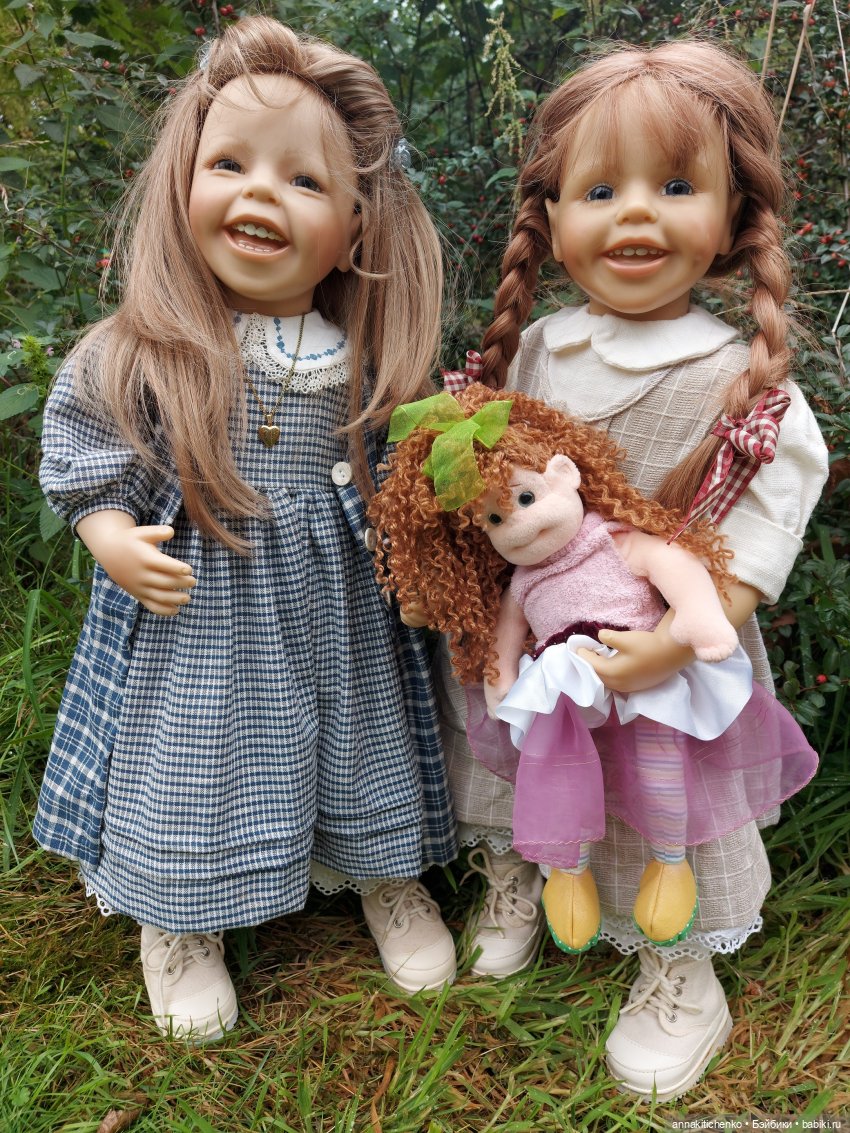 Сбылась мечта! Две подружки хохотушки - коллекционные куклы Brigitte Leman (фото 7)