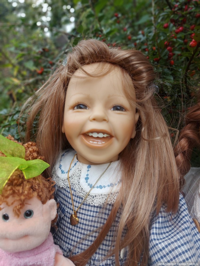 Сбылась мечта! Две подружки хохотушки - коллекционные куклы Brigitte Leman (фото 2)