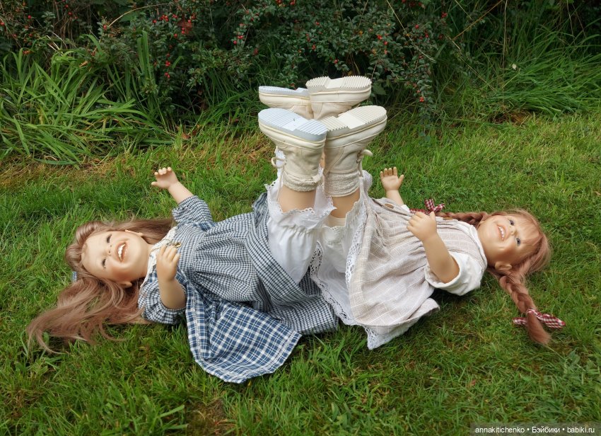 Сбылась мечта! Две подружки хохотушки - коллекционные куклы Brigitte Leman